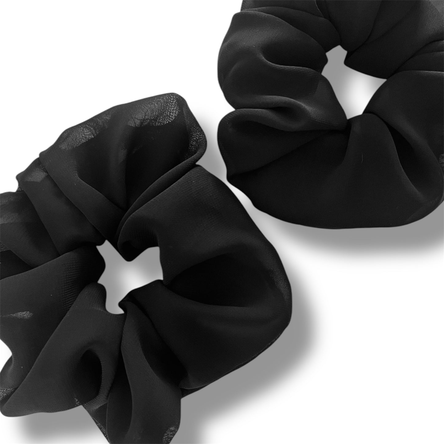 Classic Black Everyday Scrunchie