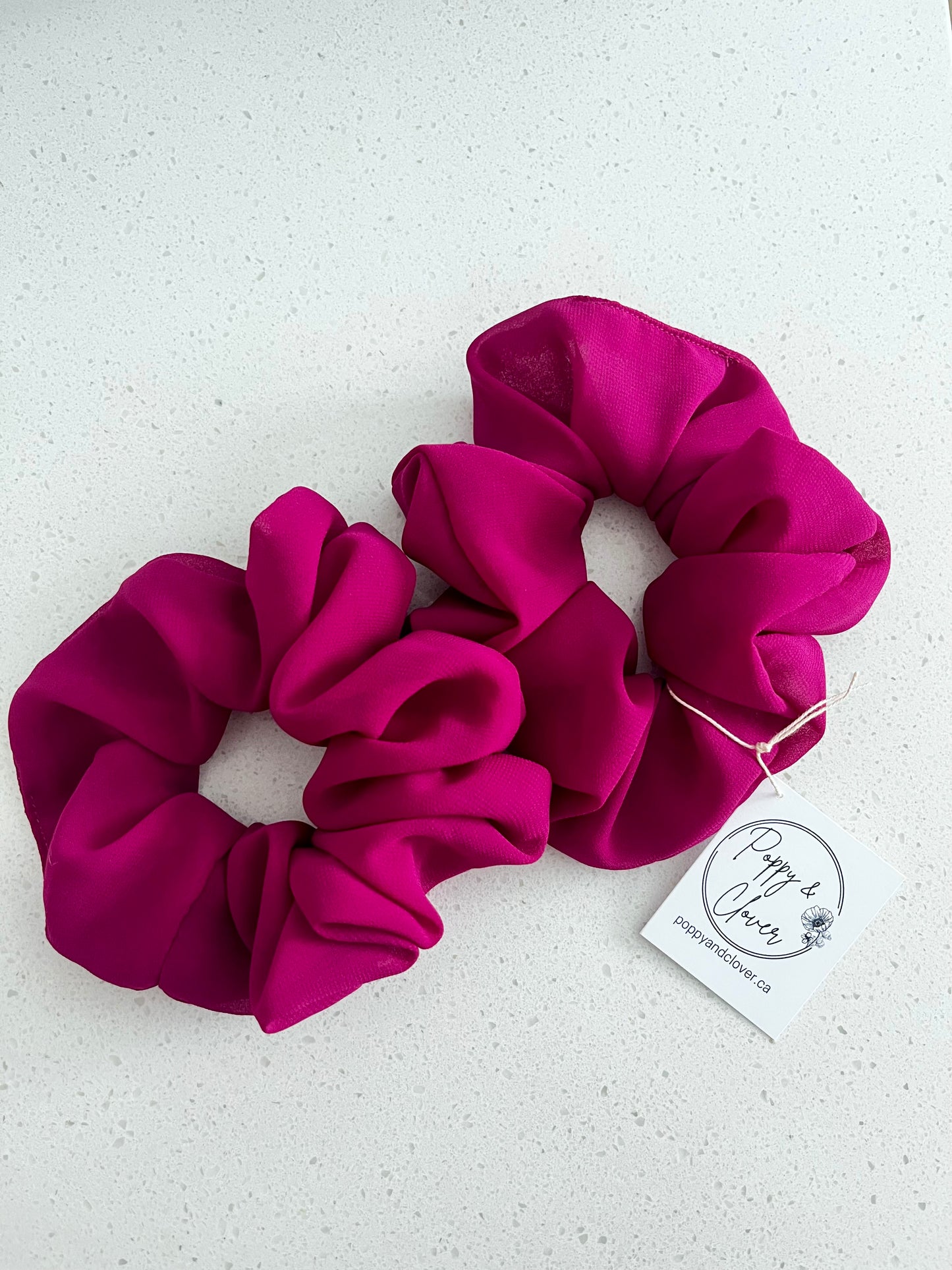 Magenta Everyday Scrunchie