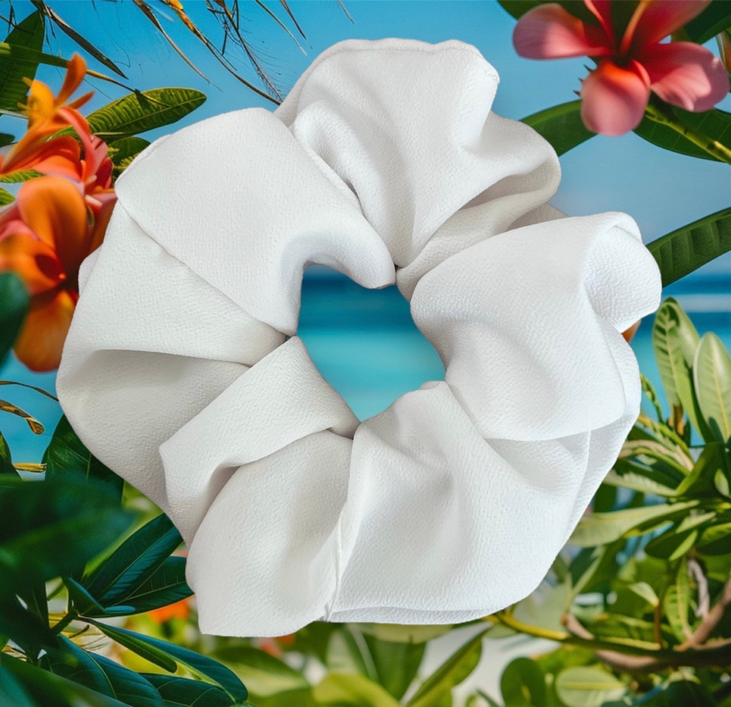 Cream Everyday Scrunchie