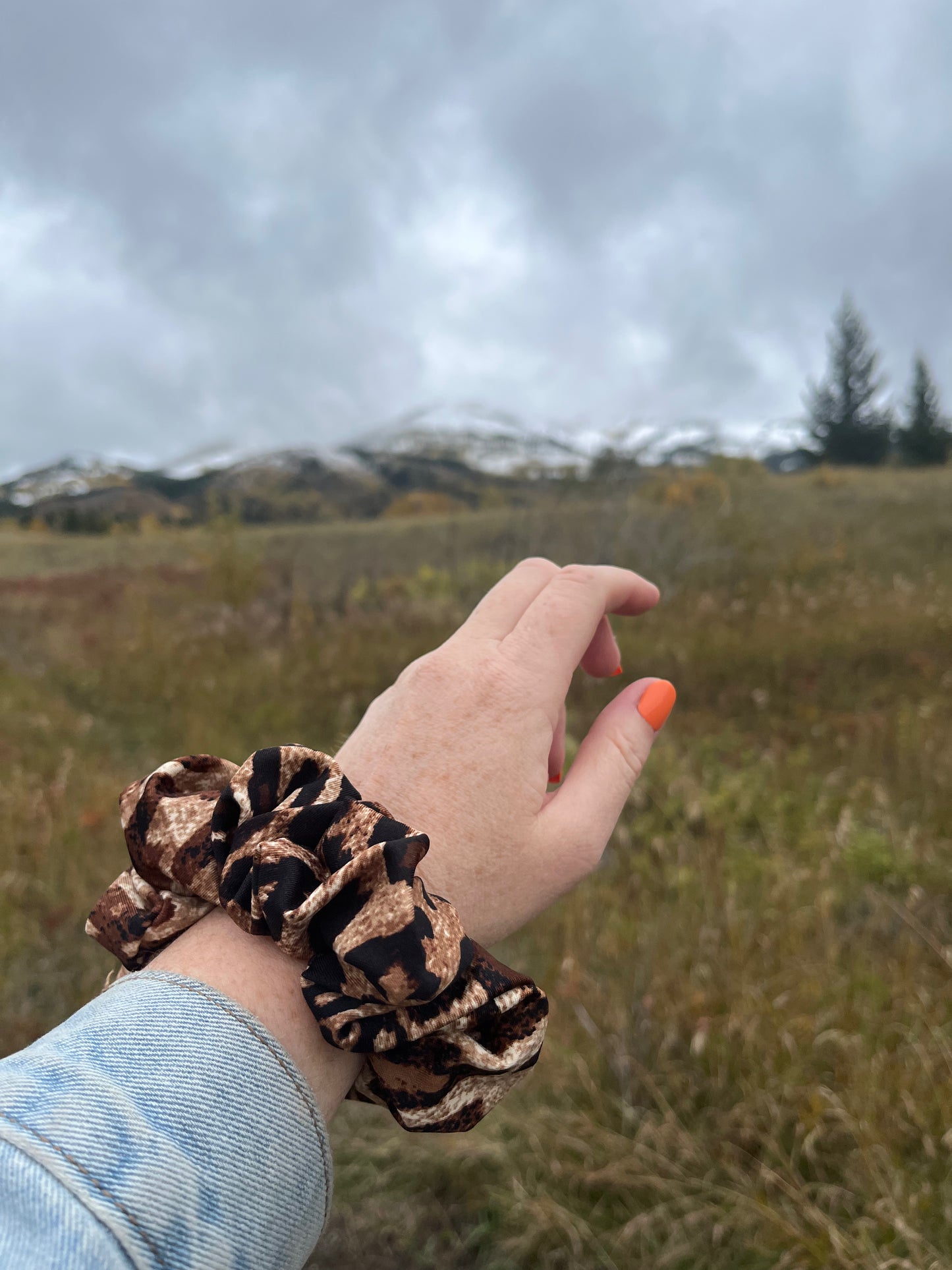 Leopard Everyday Scrunchie