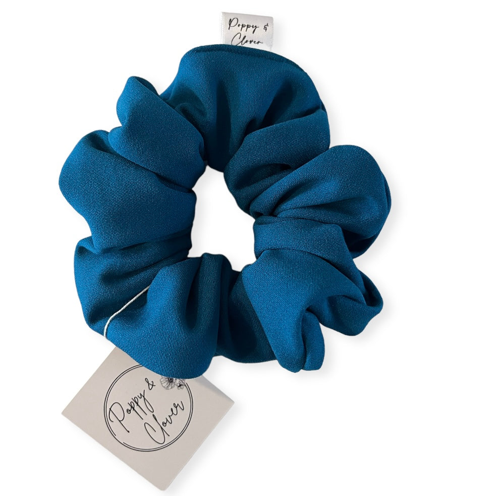 Dark Teal Everyday Scrunchie