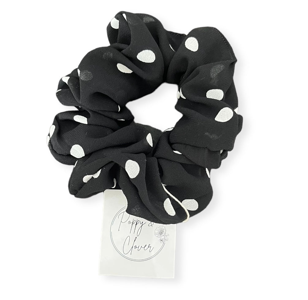 Classic Polka Dot Everyday Scrunchie