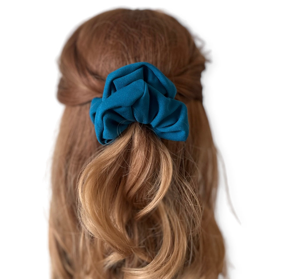 Dark Teal Everyday Scrunchie